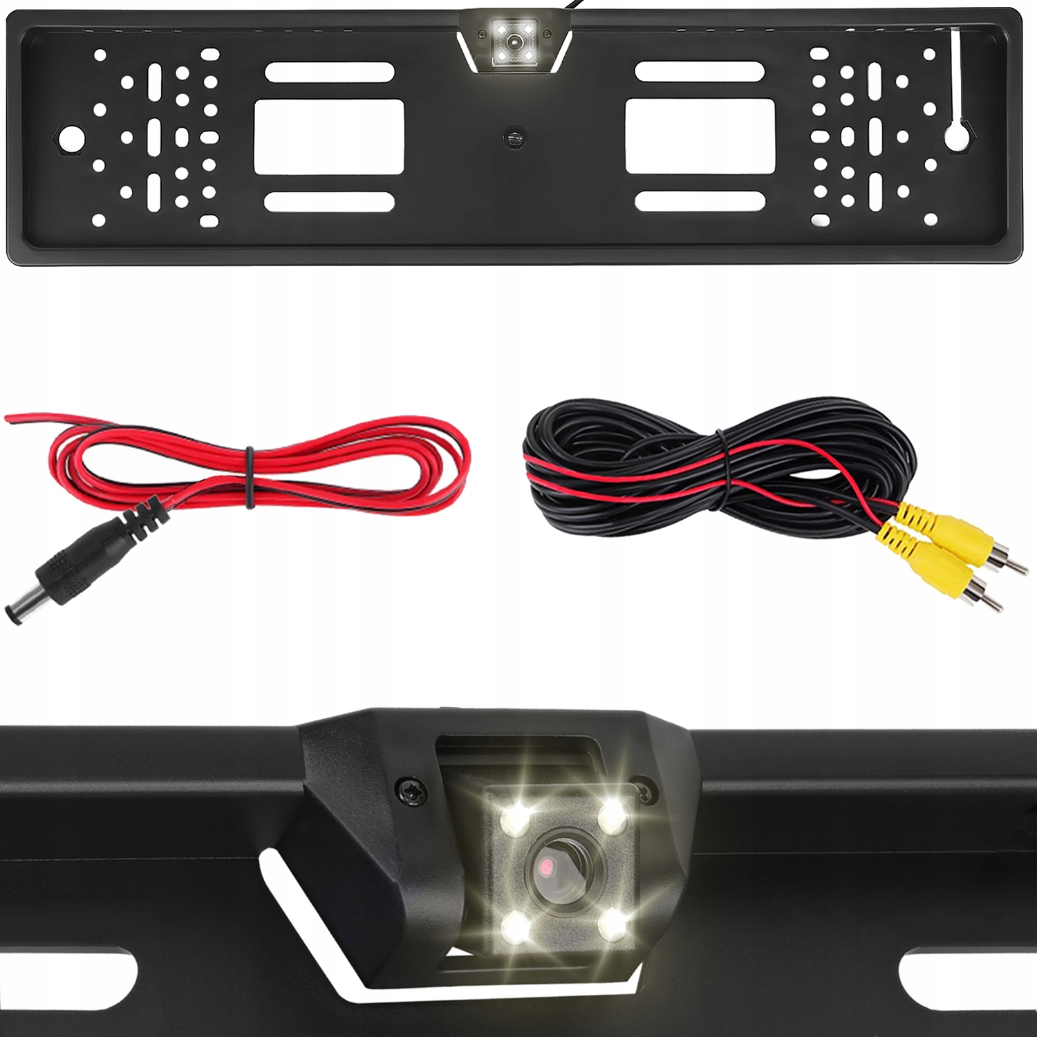 KAMERA COFANIA W RAMCE TABLICY LED FULL HD Liczba kamer 1