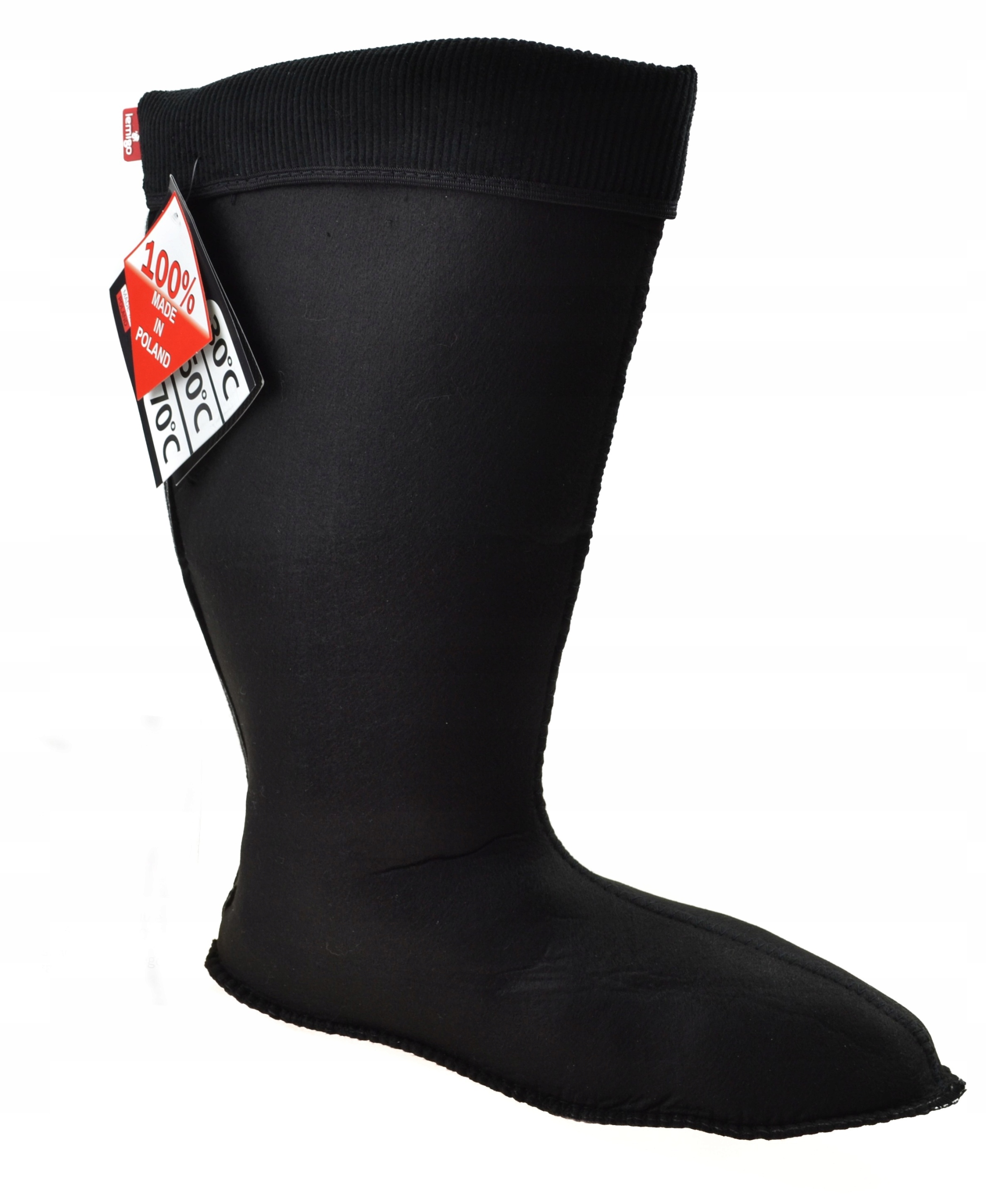 Lemigo Grenlander Kalosze Gumowce Piankowe EVA ocieplane superlekkie roz 49 Kolor czarny