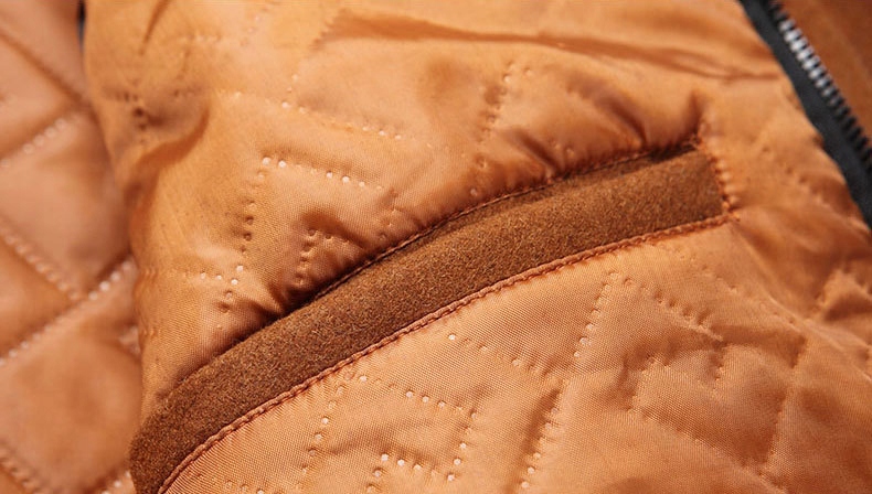 CIEPŁY MĘSKI PŁASZCZ KLASYCZNY ZIMOWY MODA TRENCZ Wypełnienie syntetyczne