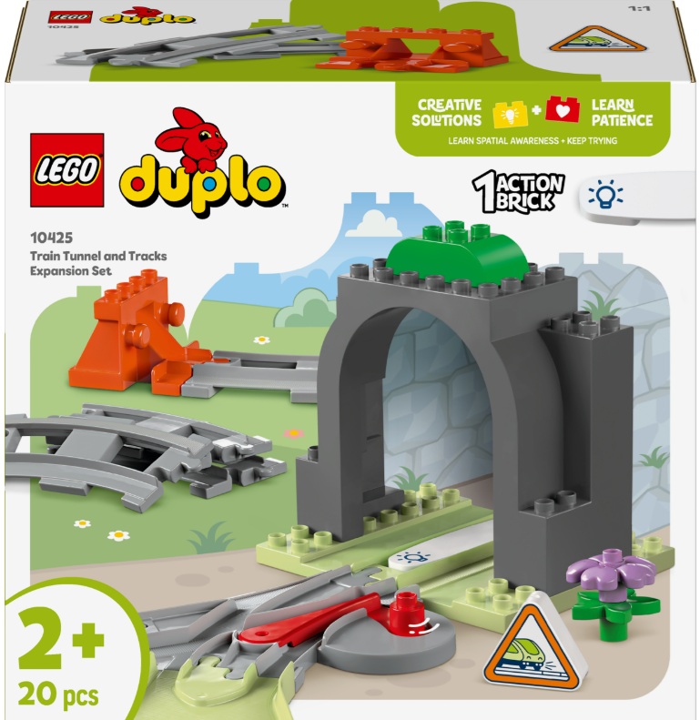 Klocki Lego Duplo 10425 Tunel I Tory Kolejowe Zestaw Do Zabawy Dla Dzieci
