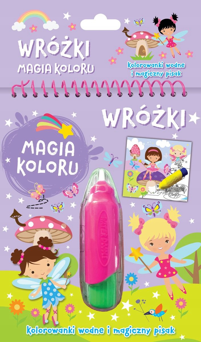 

Wróżki kolorowanki wodne z pisakiem Magiczny Pisak