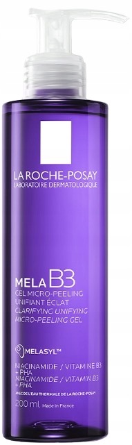 La Roche Mela B3 miko-peelingujący żel do mycia twarzy Przebarwienia 200 ml