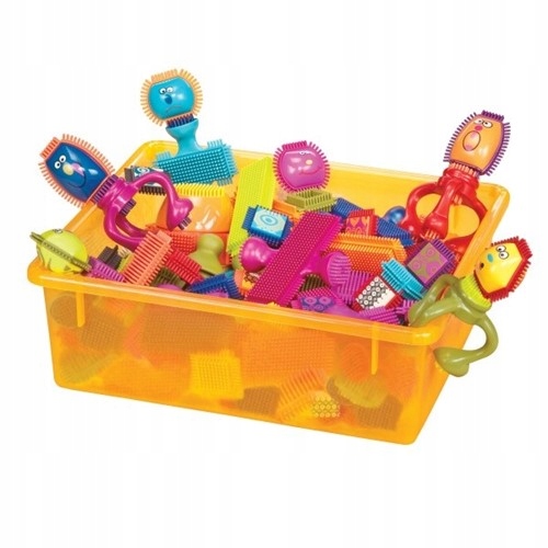 

B. Toys klocki jeżyki z buźkami