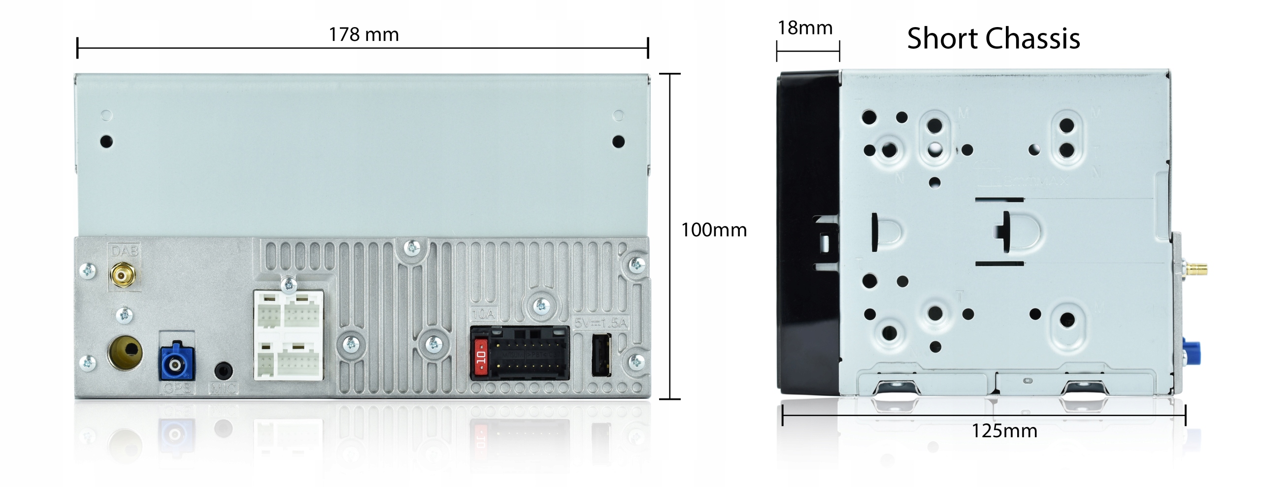 CarPlay GPS Android RADIO PIONEER SPH-DA360DAB 6,8 Marka Pioneer