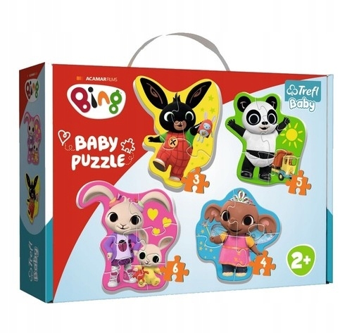 

Puzzle Baby Classic 4w1: Bing i przyjaciele