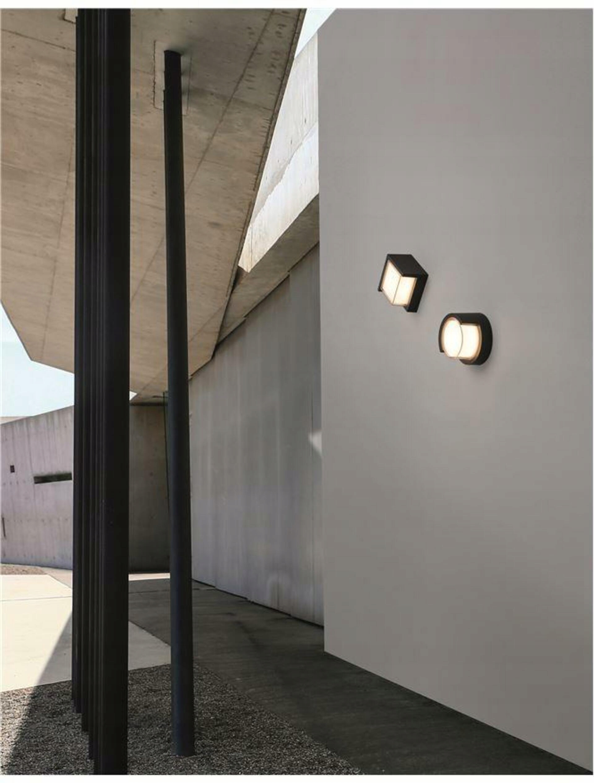 Nova Luce Vonkajšie nástenné kruhové svetlo Max Nv 9026002