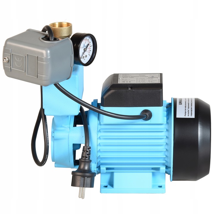 Pompa do Wody Studni Wzp 750 W Wydajna Trwała 60L/MIN Zawór Zwrotny!