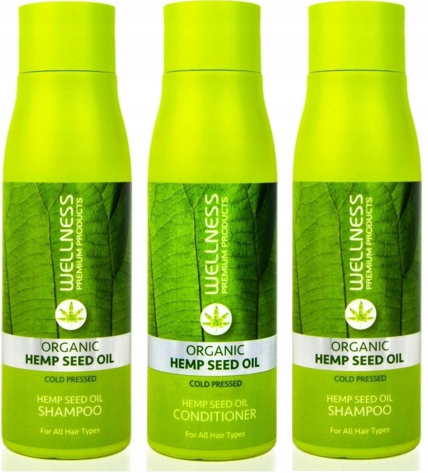 2x Zelený Šampon Wellness Kondicionér Bonus 30 ml