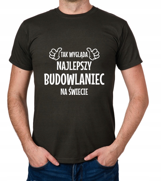 

koszulka Najlepszy Budowlaniec prezent