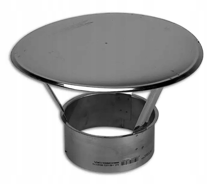 Ks komínový slunečník nástavec na komín stříška zakončení komína fi 300 0,5 mm