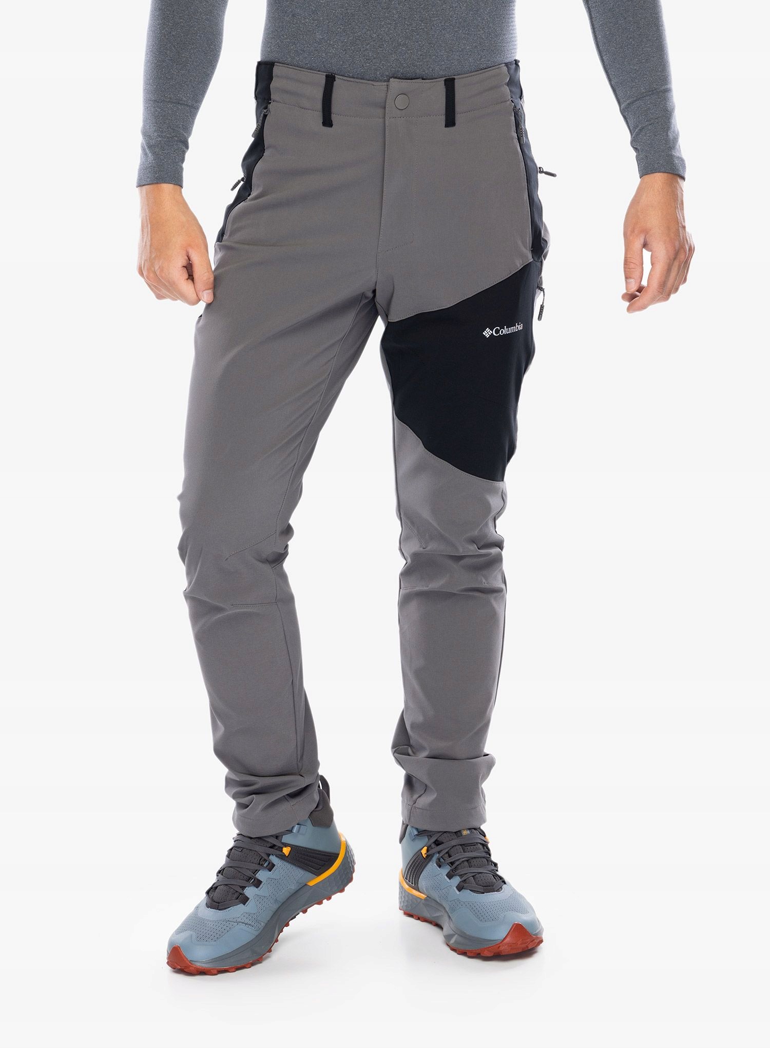 Spodnie softshell Columbia Columbia Tech Softshell Pant c.grey/black XL