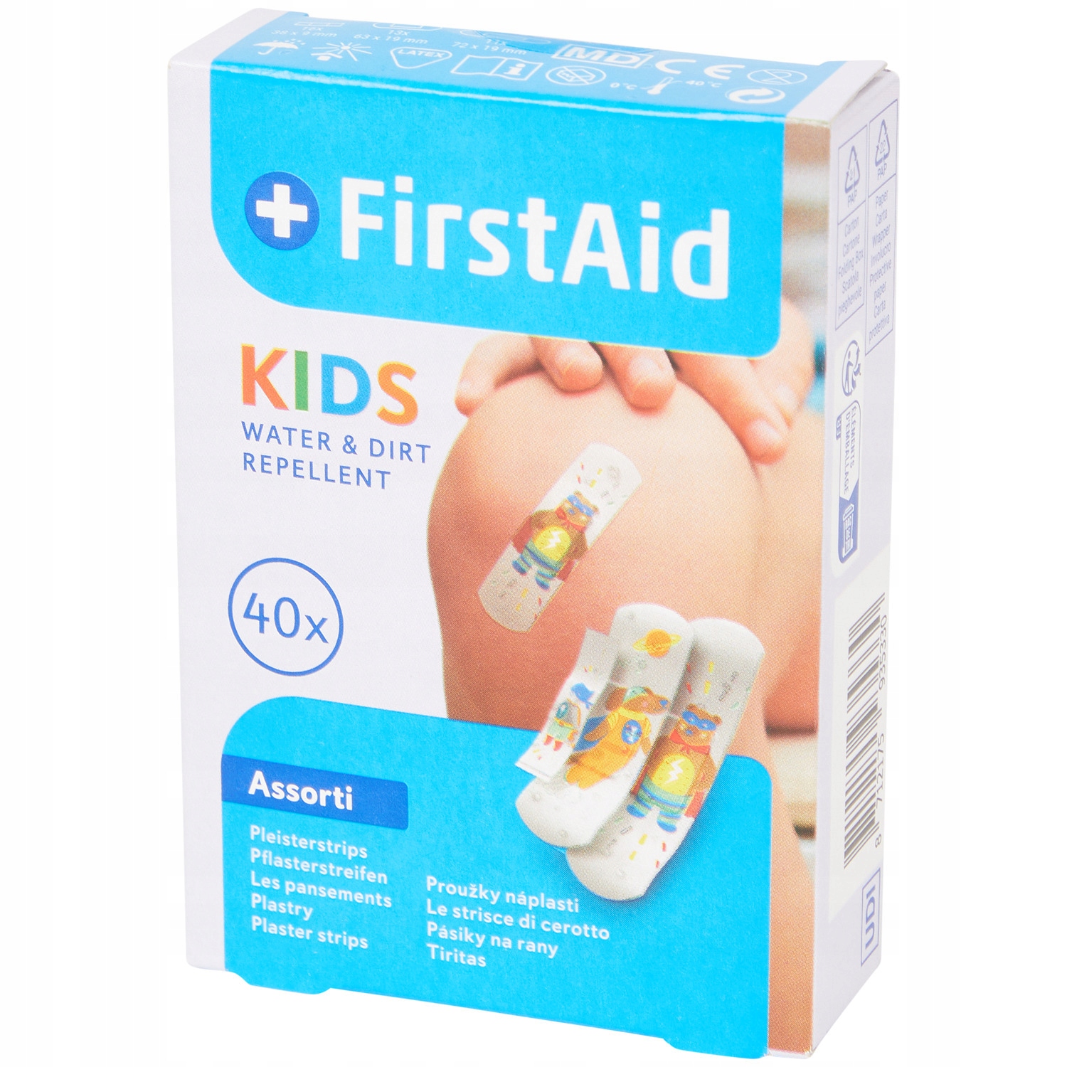 

Plastry dla dzieci wodoodporne kids 40 sztuk