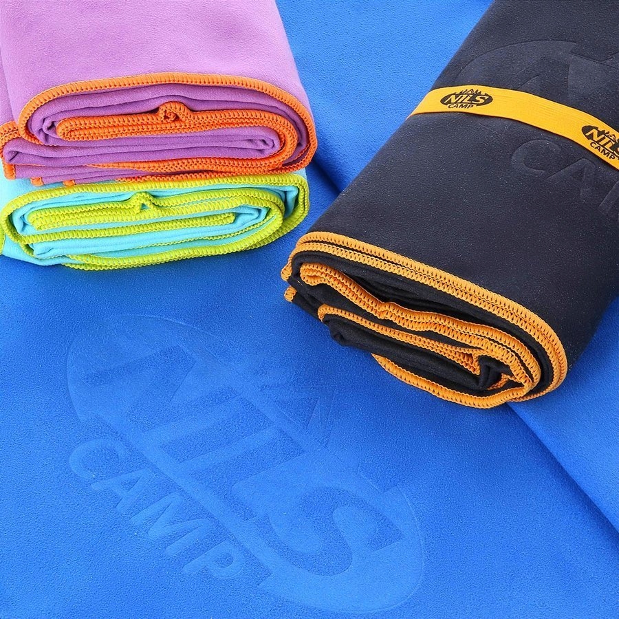 NILS Duży Ręcznik Szybkoschnący Z Mikrofibry Kąpielowy 180x100 cm Gramatura 200 g/m²