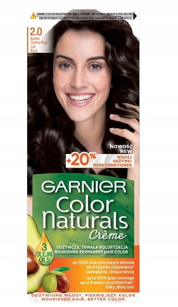 

Garnier Color Naturals Farba 2.0 B. Ciemny Brąz