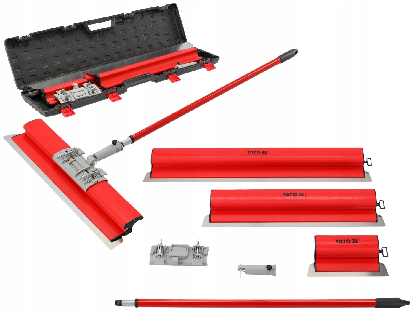 Špachtle Dokončovacie Nože Na Hladenie Pvc 250/600/800 mm 5el. Yato YT-52225