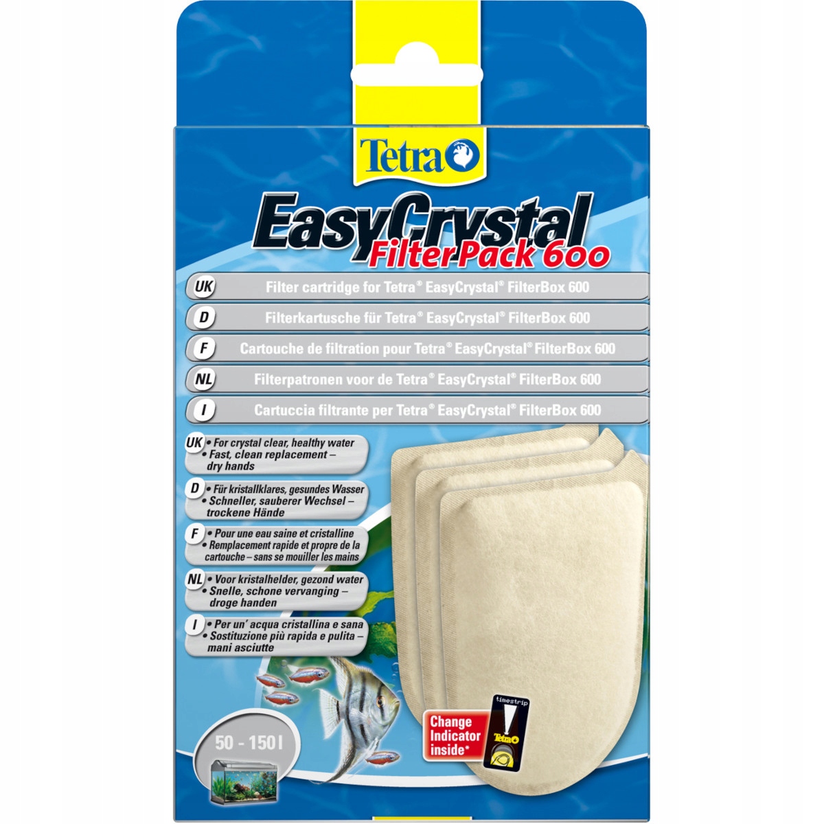 Tetra EasyCrystal FilterPack 600 – Vložka do filtru