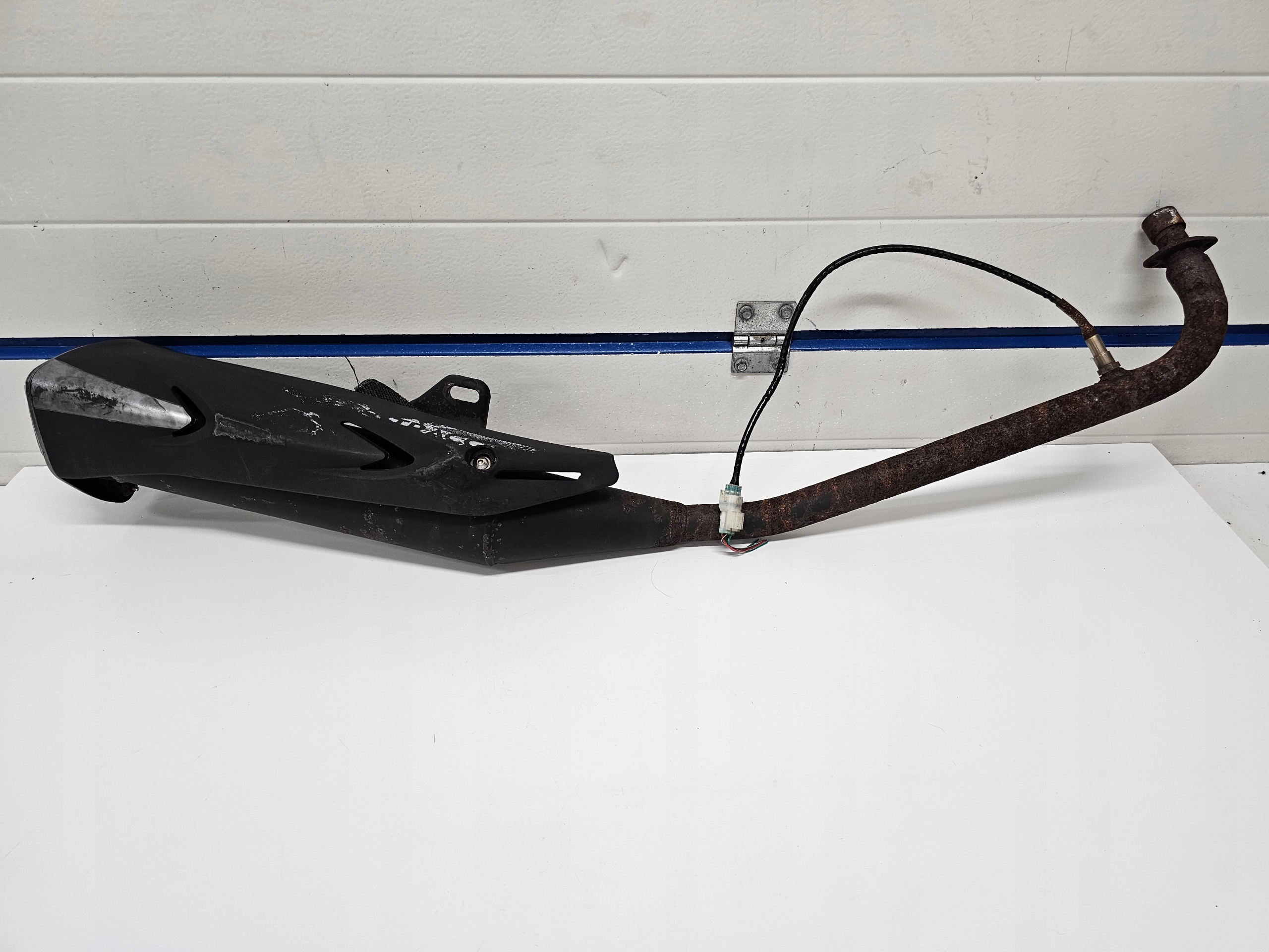 Kawasaki z 125 wydechy tłumik kolektor wydechowy