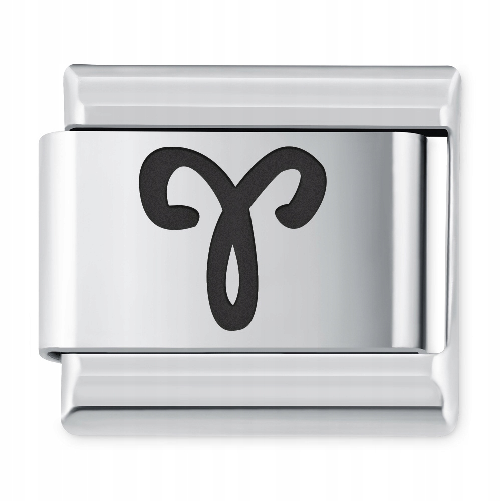 

Italian Charms Znak Zodiaku Greckie Baran Grawer