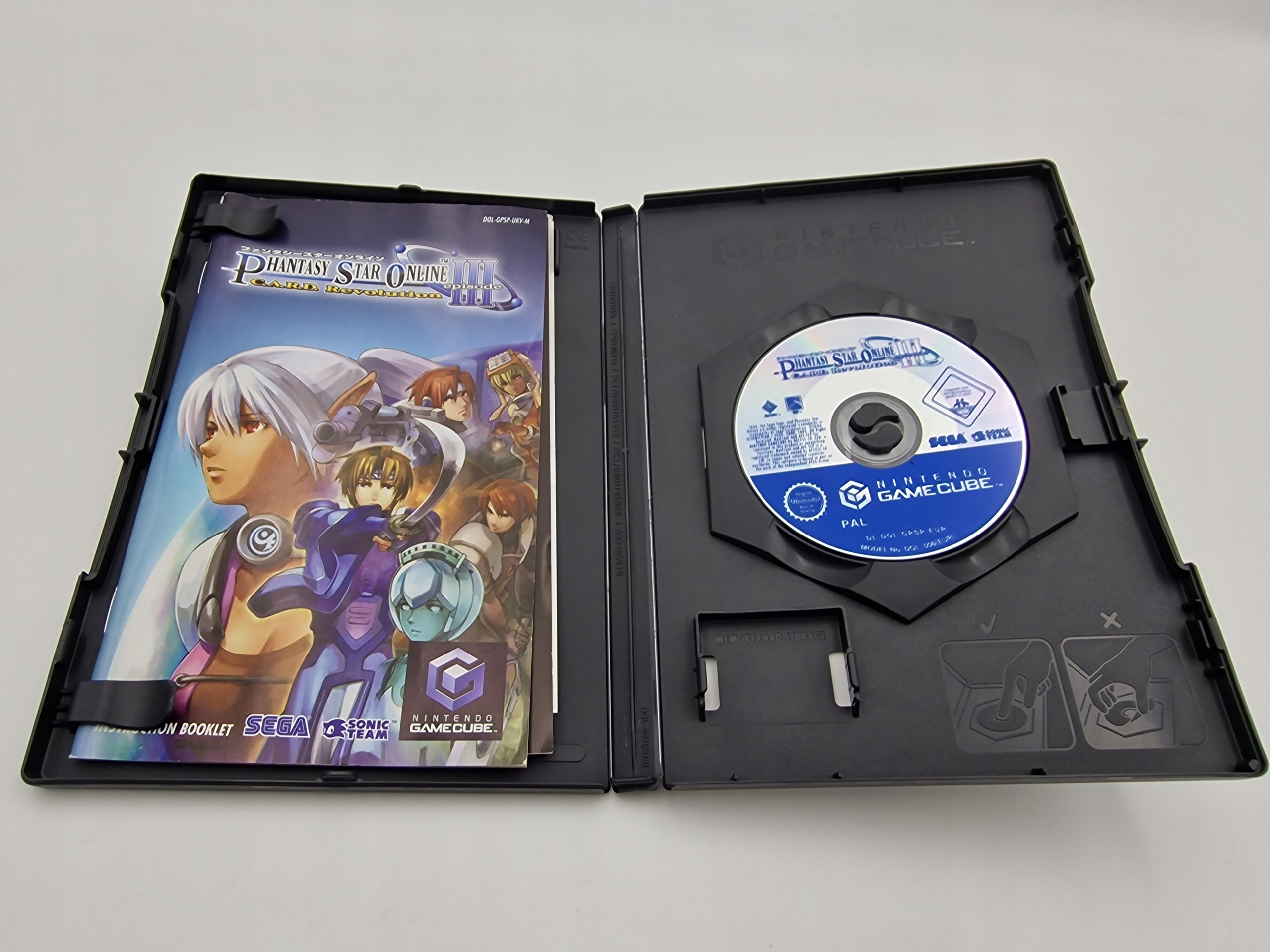 PHANTASY STAR ONLINE EPISODE III C.A.R.D REVOLUTIO Platforma Nintendo GameCube