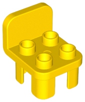 

Lego Duplo 12651 Krzesło żółte Nowy (8g)