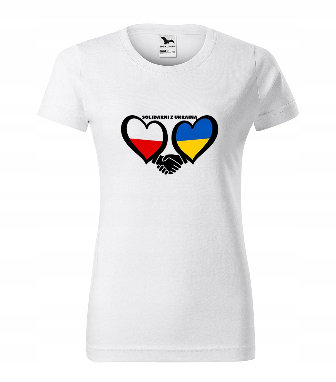 

Koszulka Polska Ukraina serca Solidarni 00 XXL
