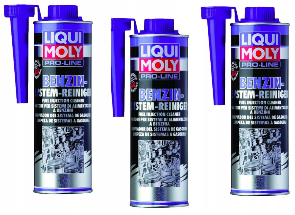 Liqui Moly 3 X Účinný Regenerátor Vstrekovania Benzínu 500 ML 5153 20453