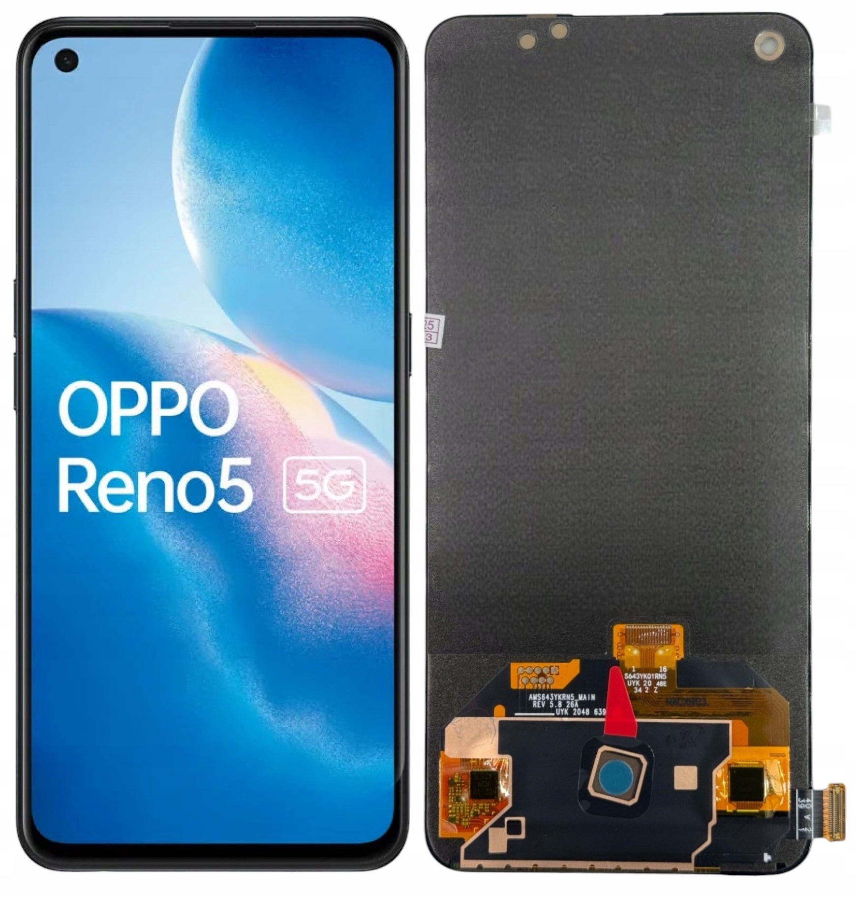 Displej Oppo Reno 5 5G Oled Dotyk Prémiová Kvalita