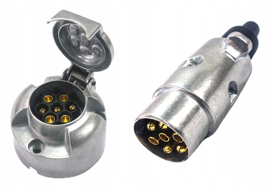 

Aluminiowa Wtyczka gniazdo 7-pin haka przyczepy
