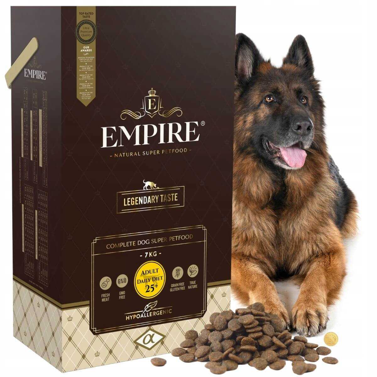Empire Sucha Karma Hipoalergiczna Adult Owczarek 7kg