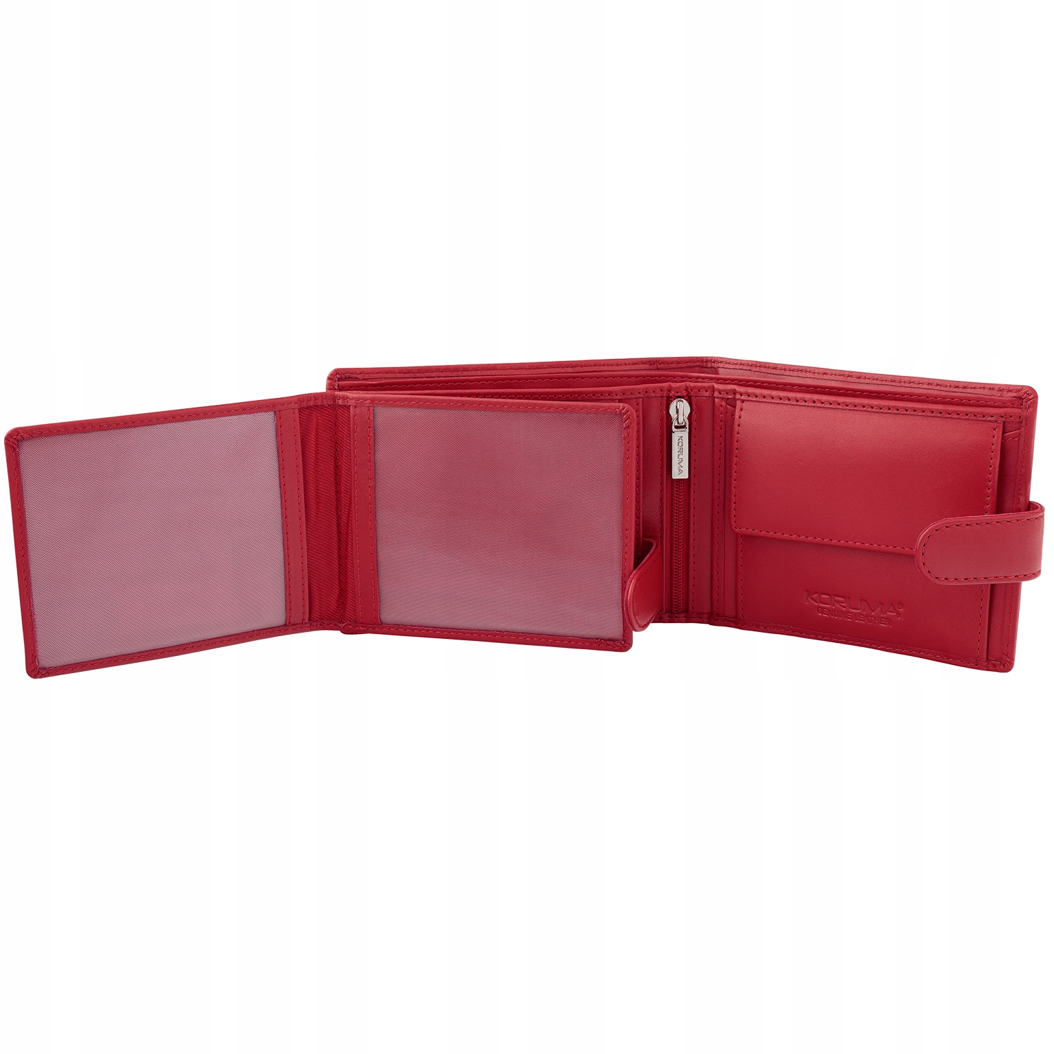 Portfel damski skóra antykradzieżowy RFID KORUMA Model SM-905PR