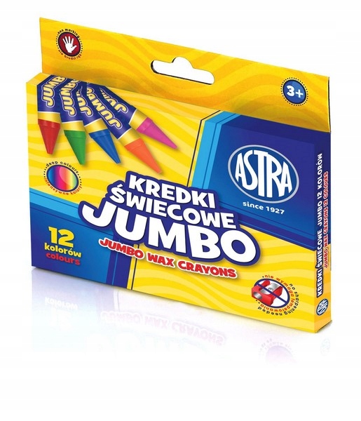 

Astra Kredki Świecowe Plastyka