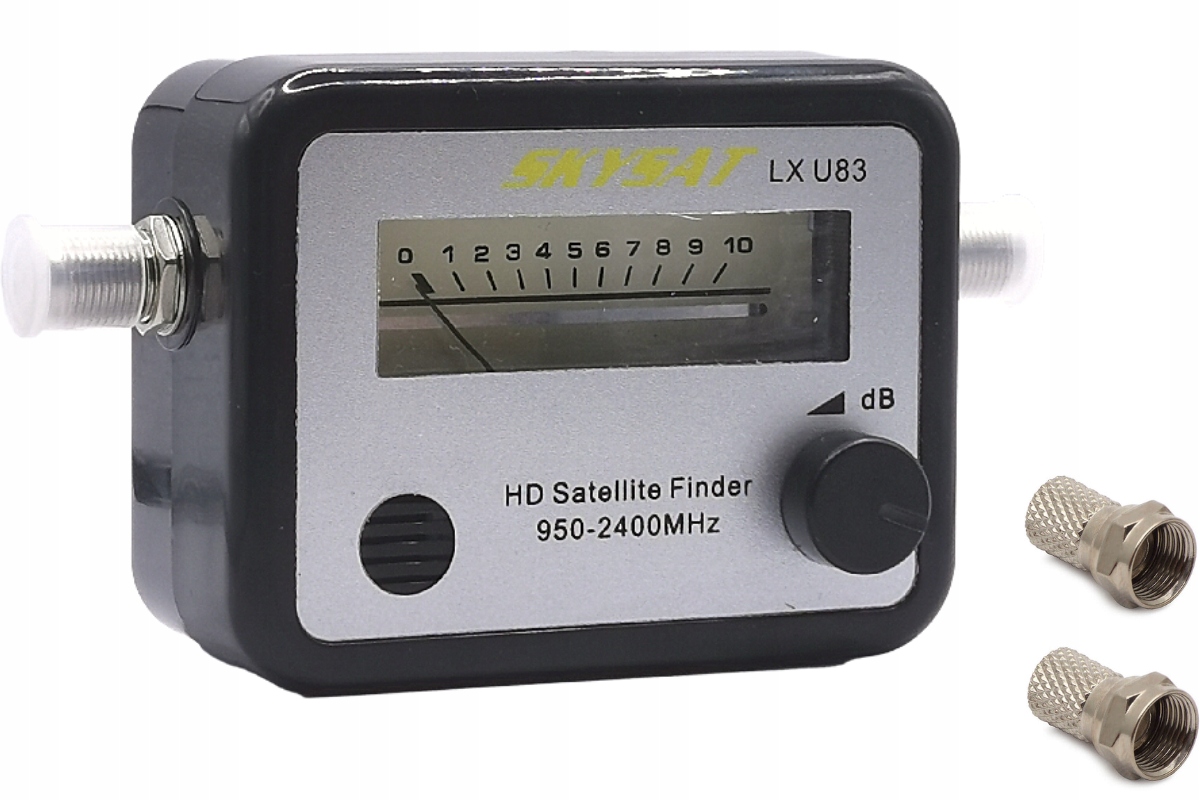 

Miernik sygnału Sat Finder LX U83 Skysat Złącza