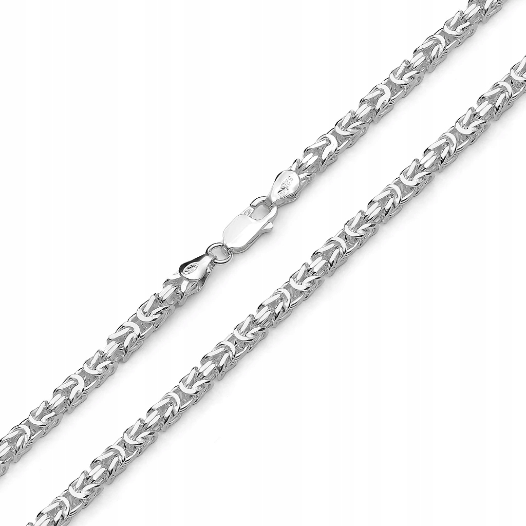 Stříbrný Řetízek Byzantská Královská Vazba 925 Stříbro 45 CM