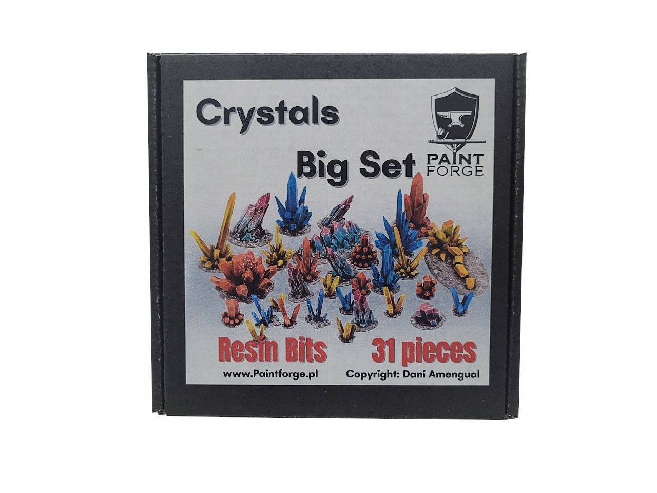Paint Forge Bits Crystals Big Set