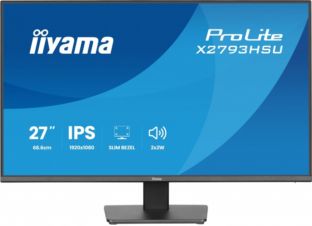 Monitor 27 palců X2793HSU-B1 IPS.HDMI.DP.120Hz,2xUSB, 1500:1,350cd, tenký