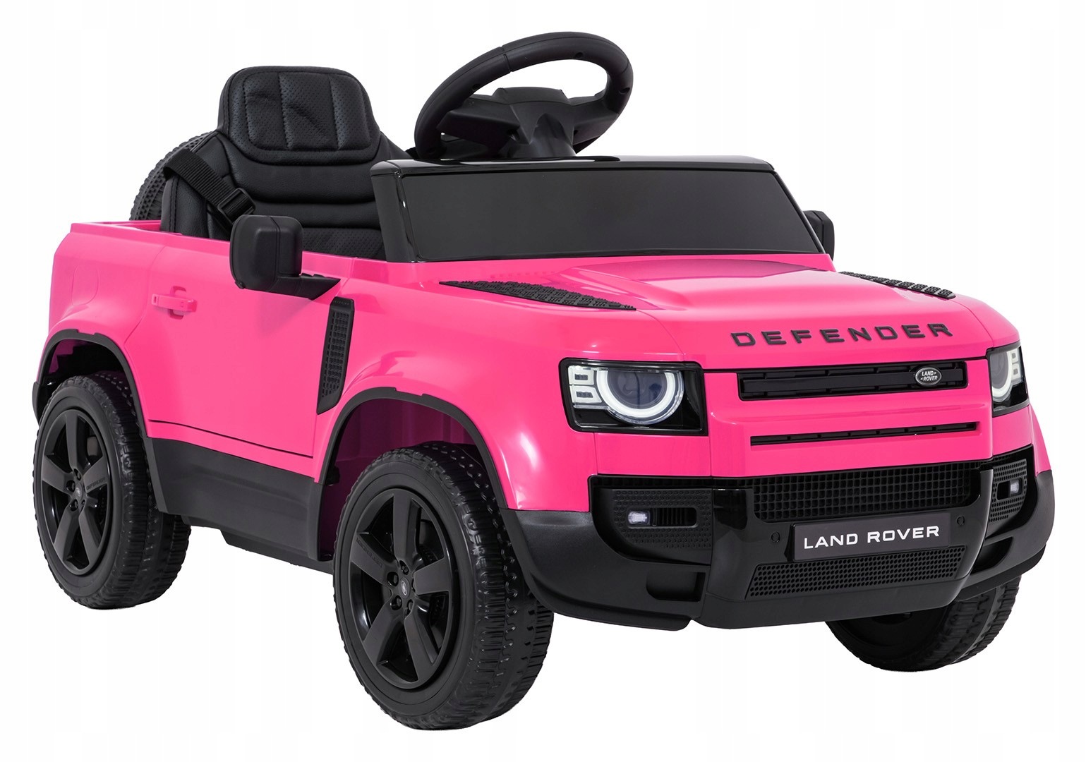 Auto Dla Dziewczynki pojazd na akumulator Land Rover Defender Prawo Jazdy