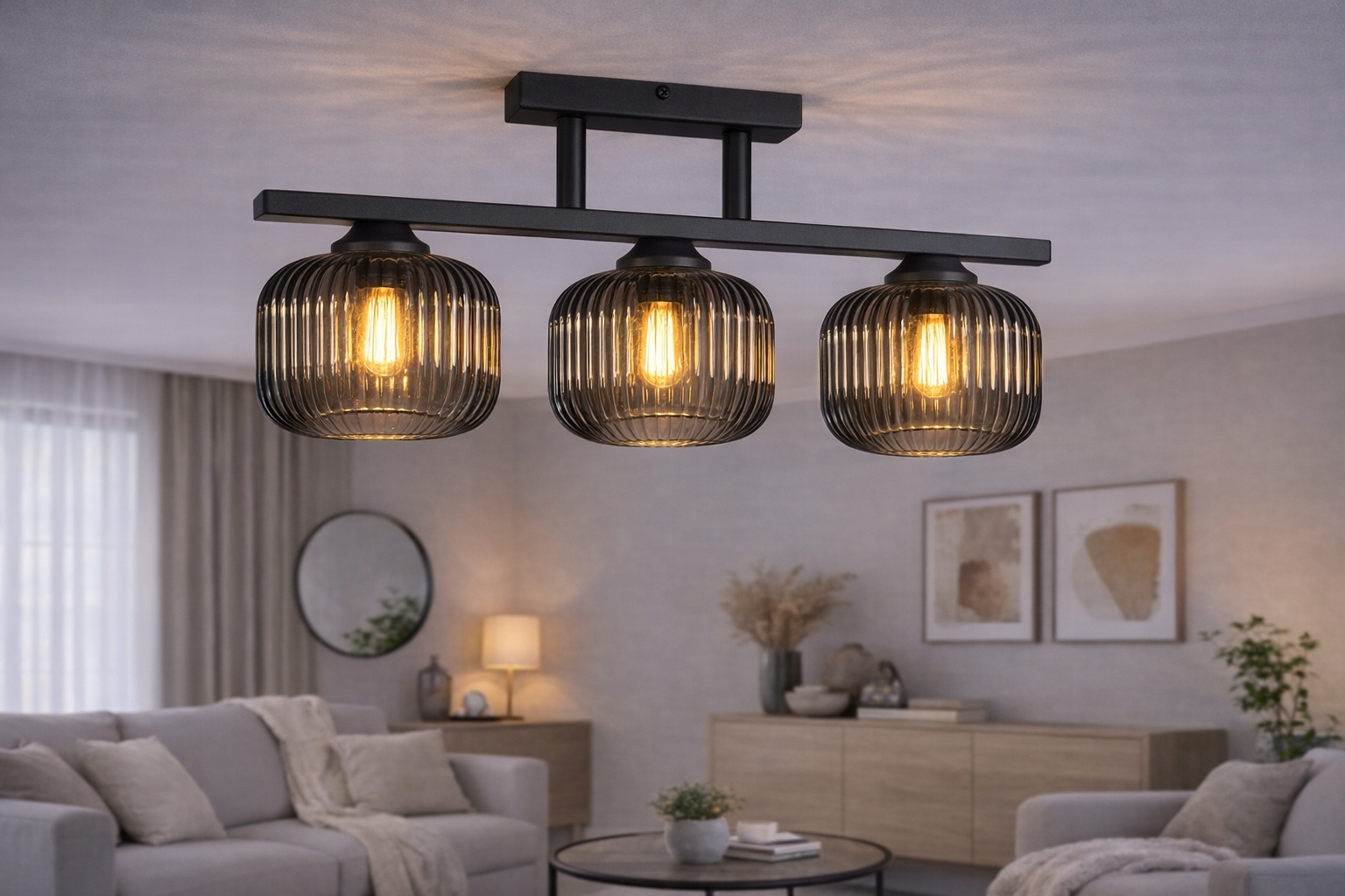 Euro-Lamp Stropná lampa Verona 3 čierna 3x60W Výrobca