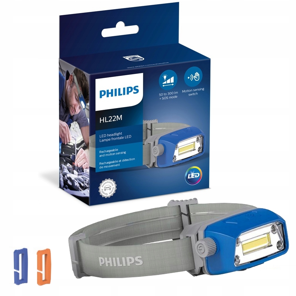 

Lampka Latarka Czołowa Czołówka Philips HL22m