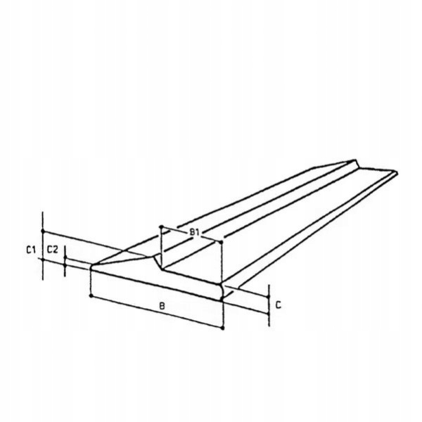Lemiesz lyzki Koparki pol strzalkowy 100x21 mm 2m Machine type Excavator Backhoe loader Loader Grader Bulldozer