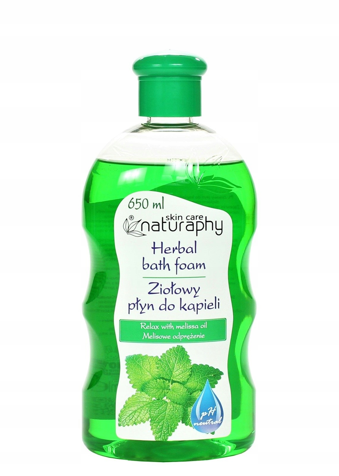 

Ziołowy płyn do kąpieli z olejkiem z melisy 650ml
