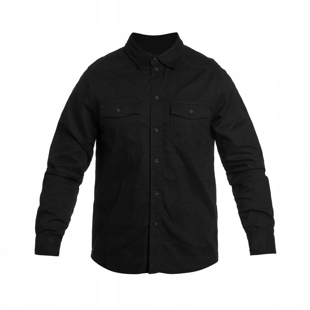 Flanelová košile s dlouhým rukávem Brandit Flannel Shirt Long Sleeve černá L