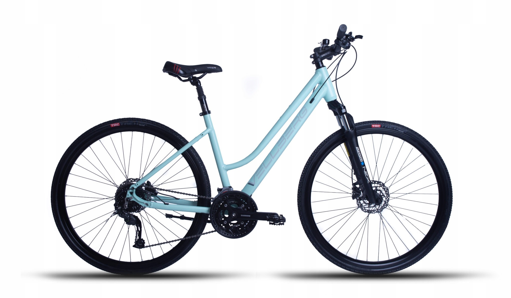 Rower crossowy 28 Vellberg Explorer 2.0 V1 460 18" turkus