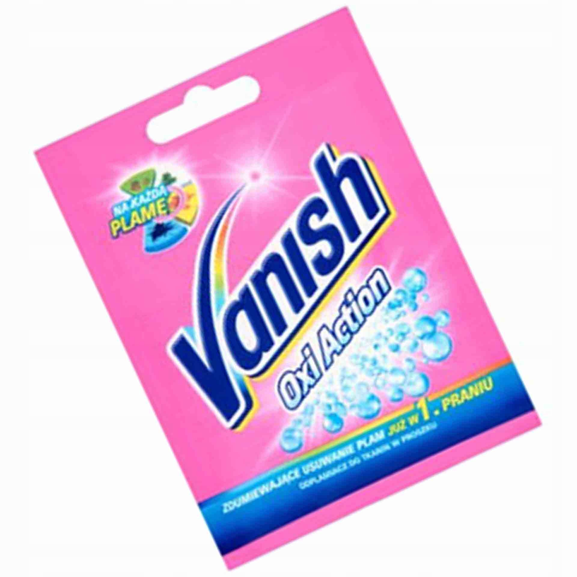 

Vanish Odplamiacz W Proszku 30 g Rózowy