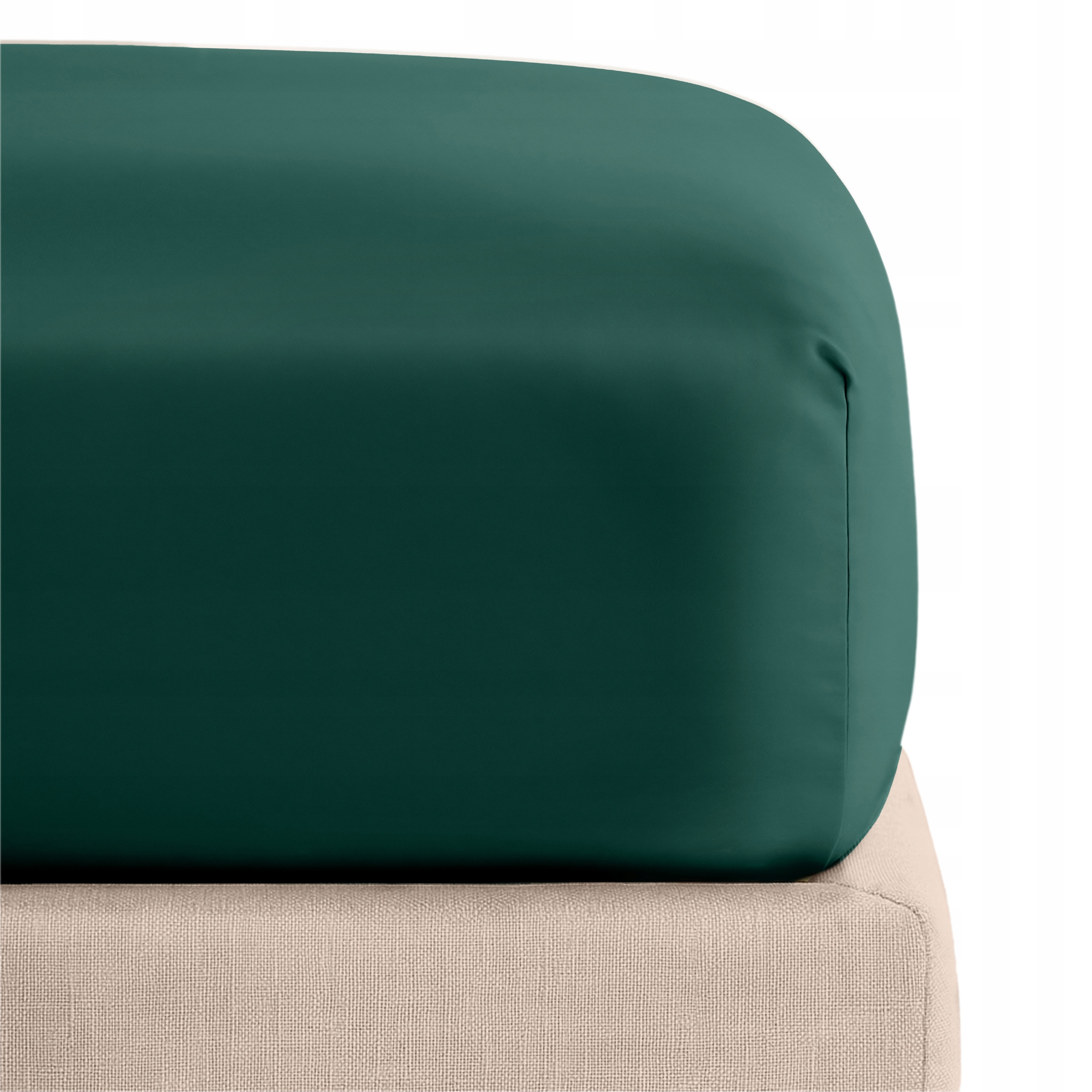 Zelené Lahvové Prostěradlo S Gumičkou 160 x 200 30 CM Barvy