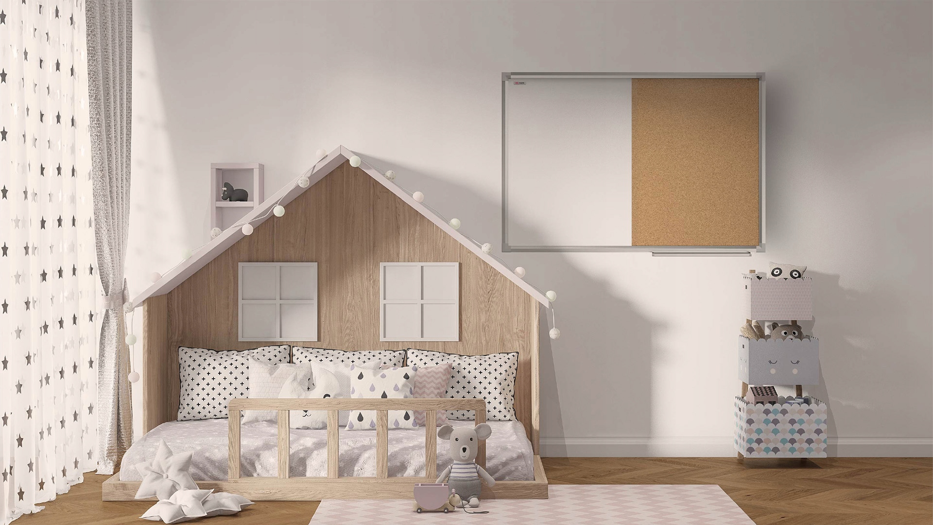 Tablica magnetyczna korkowa 90x60 typu COMBI Kod producenta CO96