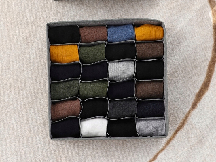 ORGANIZER NA BIELIZNĘ SKARPETY DO SZUFLADY SZAFY EAN (GTIN) 5905623620497