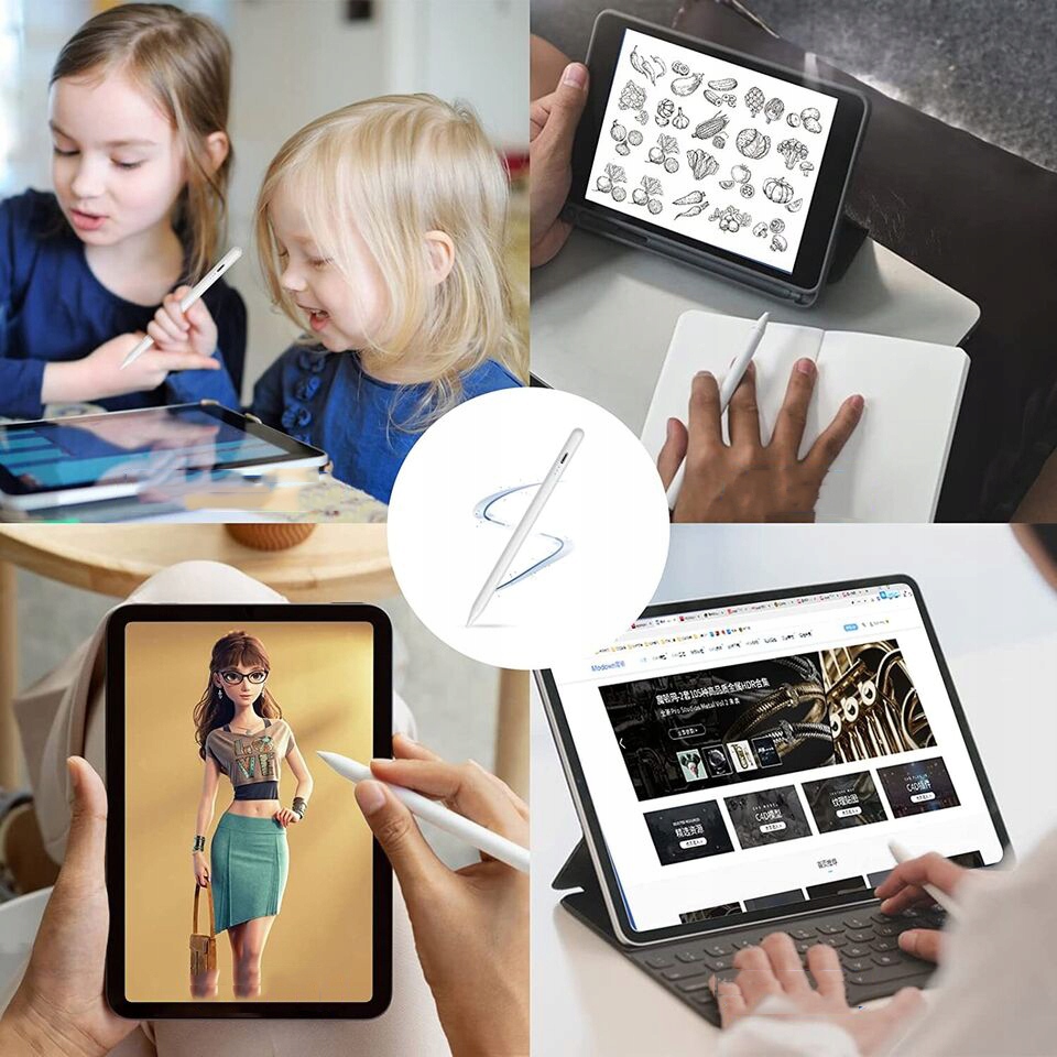 RYSIK APPLE PENCIL PISANIE/RYSOWANIE DO IPAD/IPHONE/ANDROID/IOS Kod producenta PC0860001