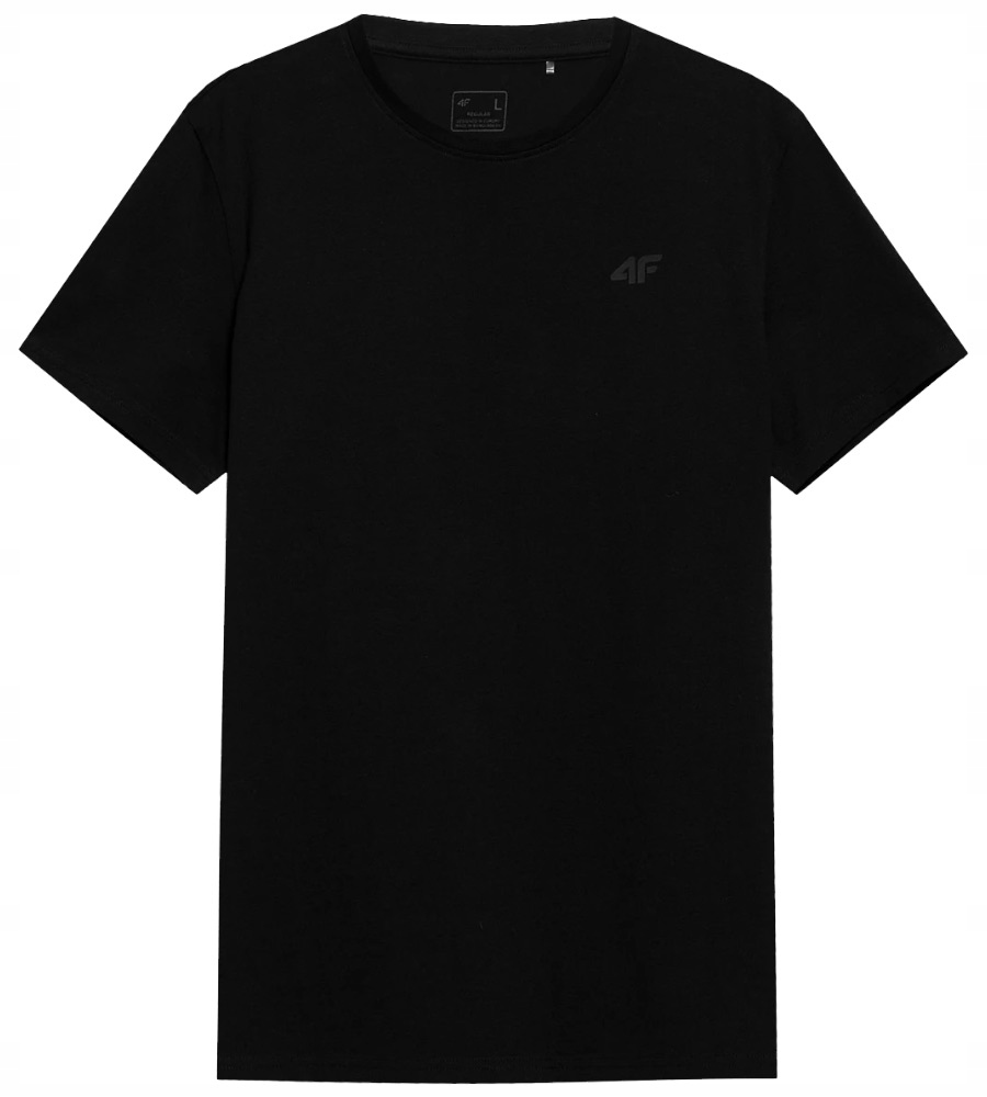 

4F T-shirt Koszulka Męska TSM352 Czarna L
