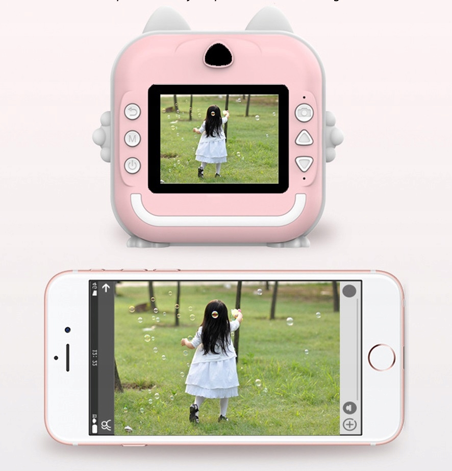 APARAT CYFROWY NATCHMIASTOWY DRUKARKA DLA DZIECI Model DRUKARKA Z APARATEM NATYCHMIASTOWYM