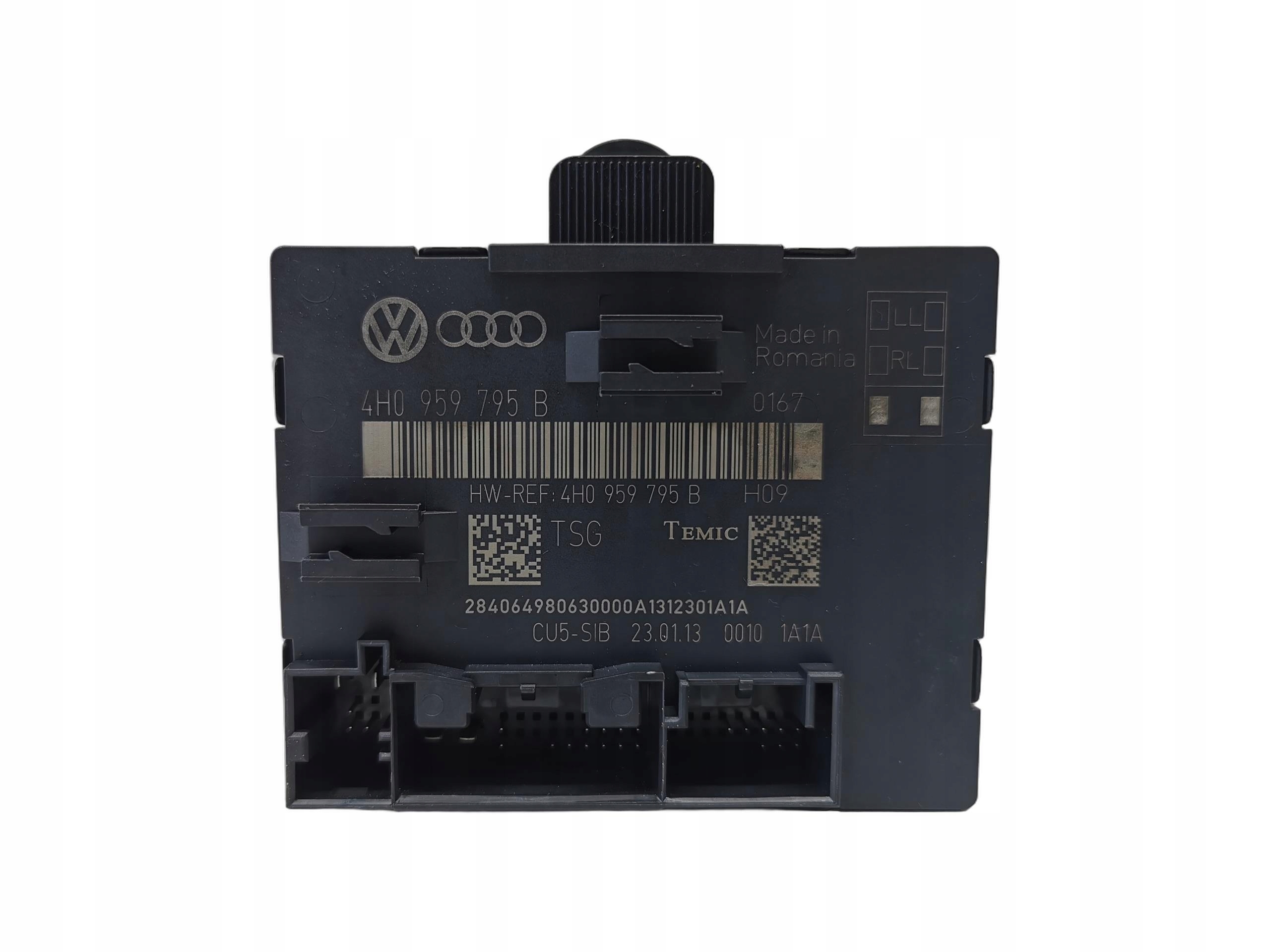 control unit module door left rear part VW TOUAREG II 7P 4H0959795B